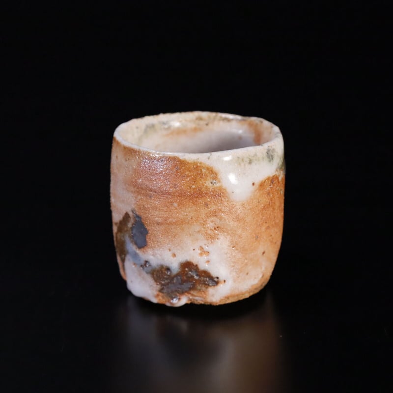 辻村史朗志野ぐい呑C