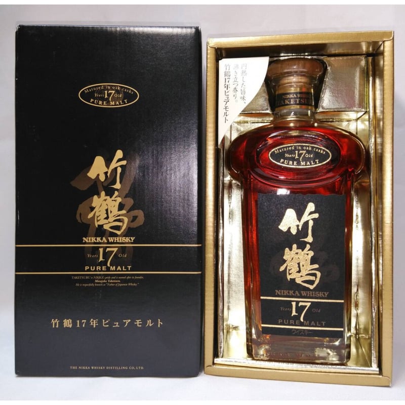 竹鶴 17年 ピュアモルト【TAKETSURU 17years old PURE MALT W