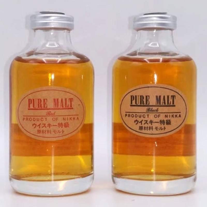 特級 ニッカウヰスキー ピュアモルト NIKKA WHISKY PURE MALT Black