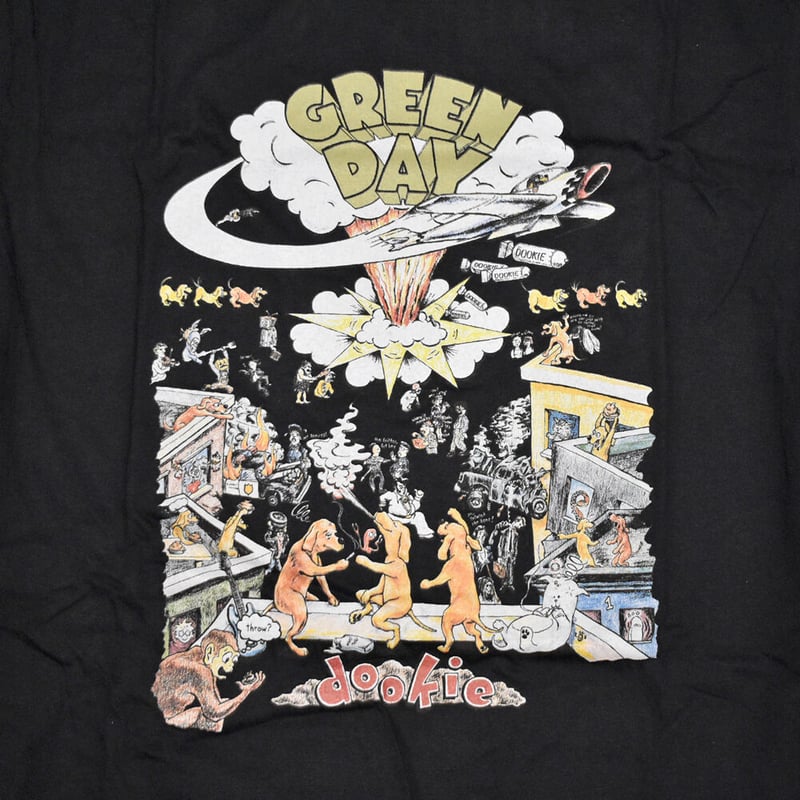 GREEN DAY グリーンデイ Tシャツ バンドTシャツ ブラック 1994 TOUR S/