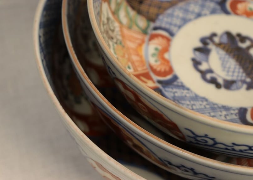 香蘭社図案帳 明治初期 色絵桃形鉢 深川栄左衛門 香蘭社図案帳 明治