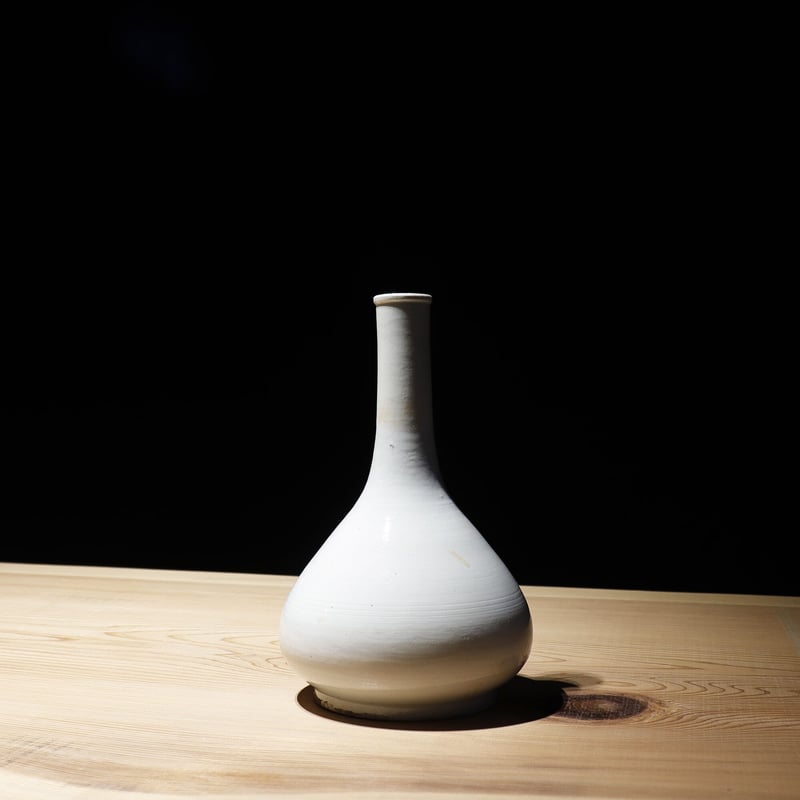 李朝 白磁徳利 | 古物屋 壱両