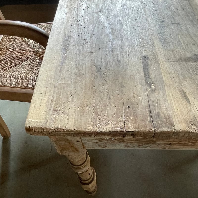 木製テーブル フランスアンティーク ③ | OGISHIMA COFFEE Antiques