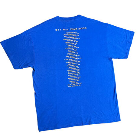 311 MUSIC グリーンTシャツ 311 2023 Green Tour T-shirt - 311