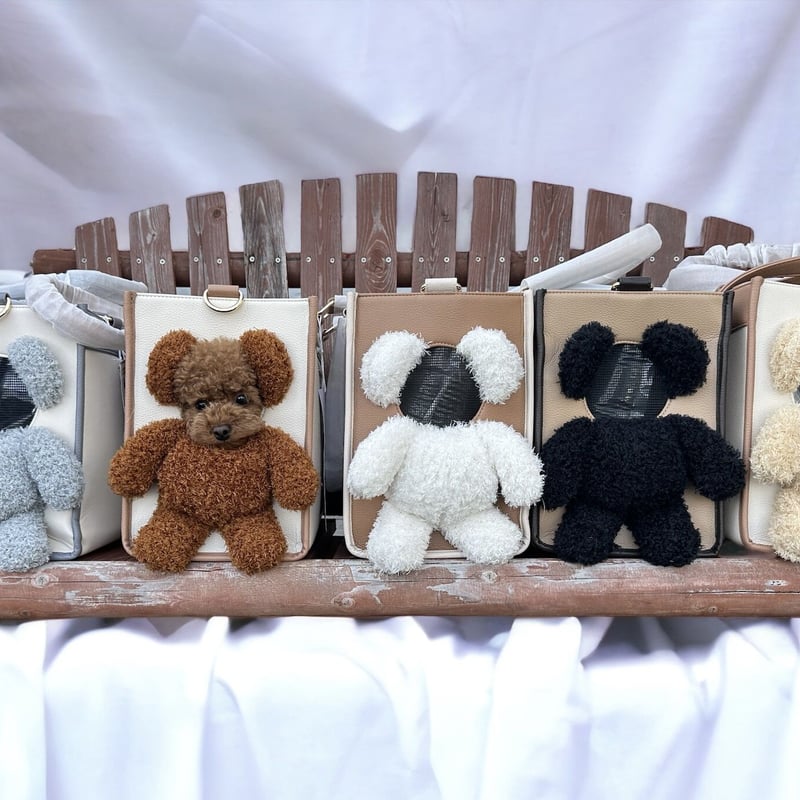 リニューアル前SALE】顔出しペットキャリーバッグ（PET CARR BAG) BEAR