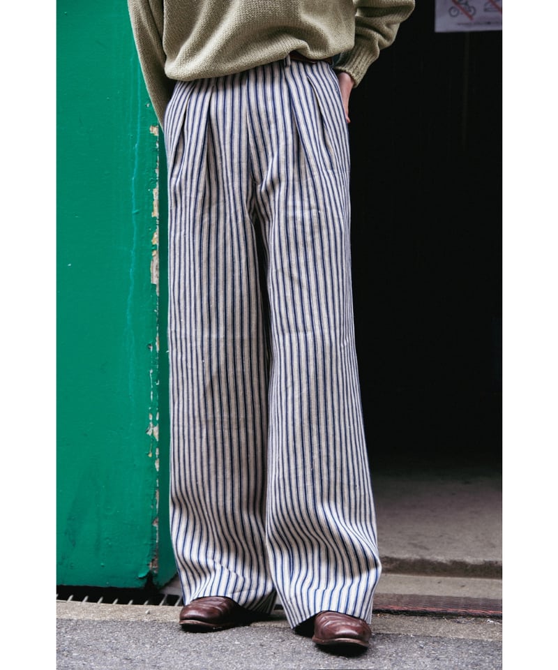 m's braque エムズブラック 未使用 キュプラ レーヨン ワイド パンツ