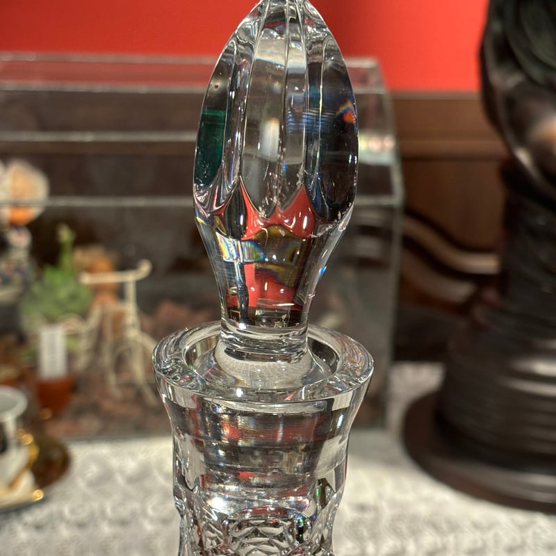 クリスタル切子デキャンタ | アンティーク家具と喫茶キャバレーの