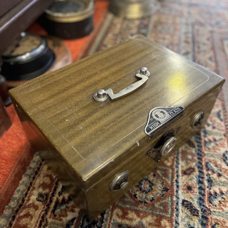 昭和レトロ！！MISONO製ダイヤル式鉄製手提げ金庫 | アンティーク家具
