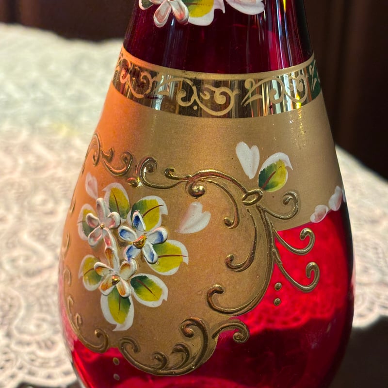 ベネチアグラス デキャンタ | アンティーク家具と喫茶キャバレーの