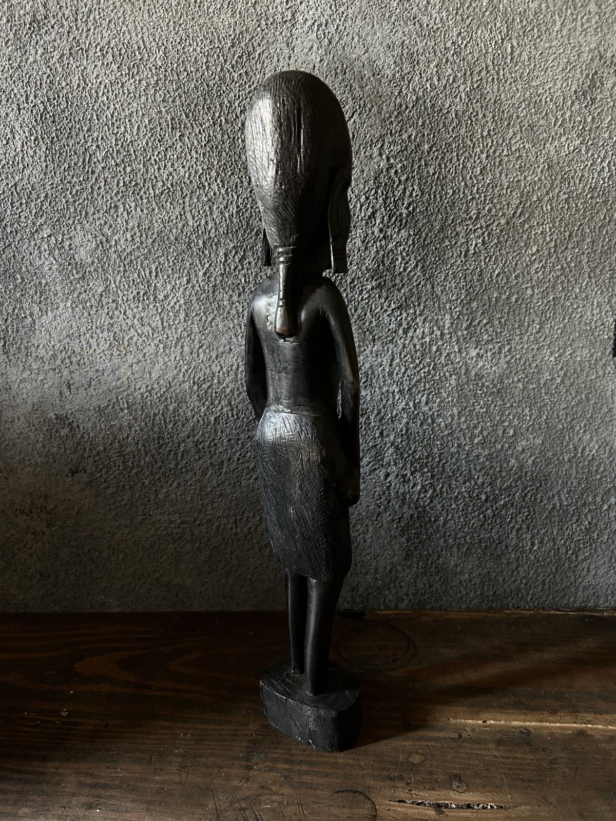 タンザニアの民族像/全身/オブジェ/アンティーク | 骨董・アンティーク