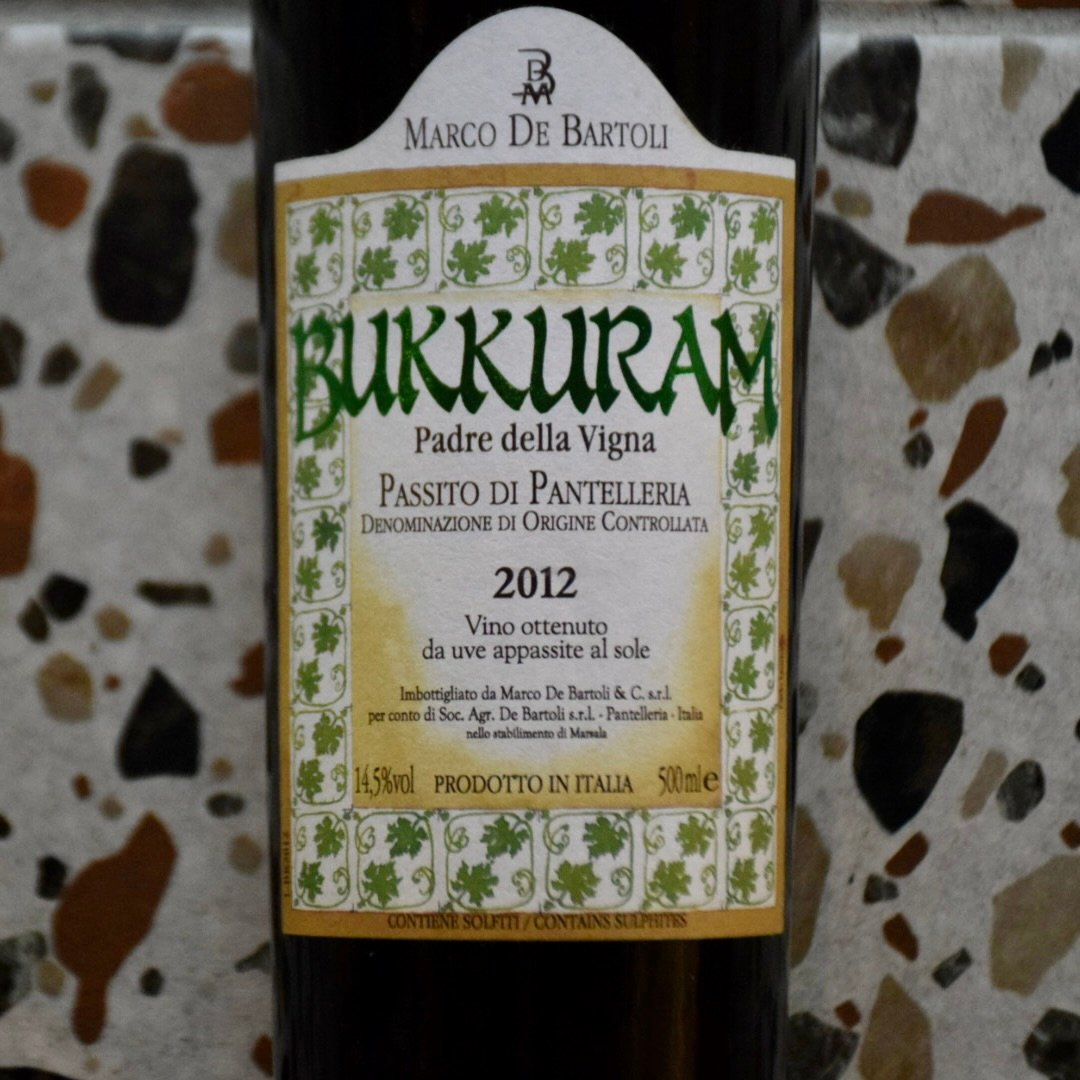 De Bartoli - Bukkuram Passito Padre della Vigna