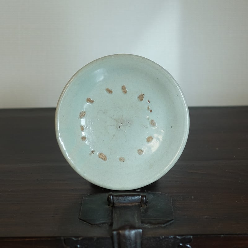 李朝 白磁 青磁 祭器 面取高台 チェサ 李朝白磁 李朝 白磁 青磁 祭器