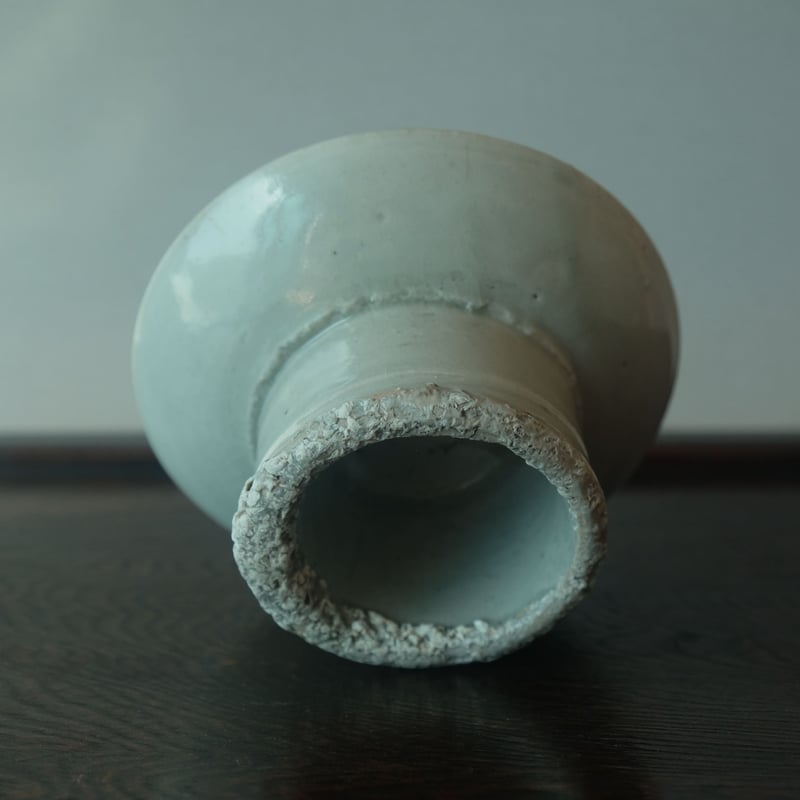 李朝 朝鮮白磁 高杯 高台皿】骨董 アンティーク インテリア 李朝 白磁