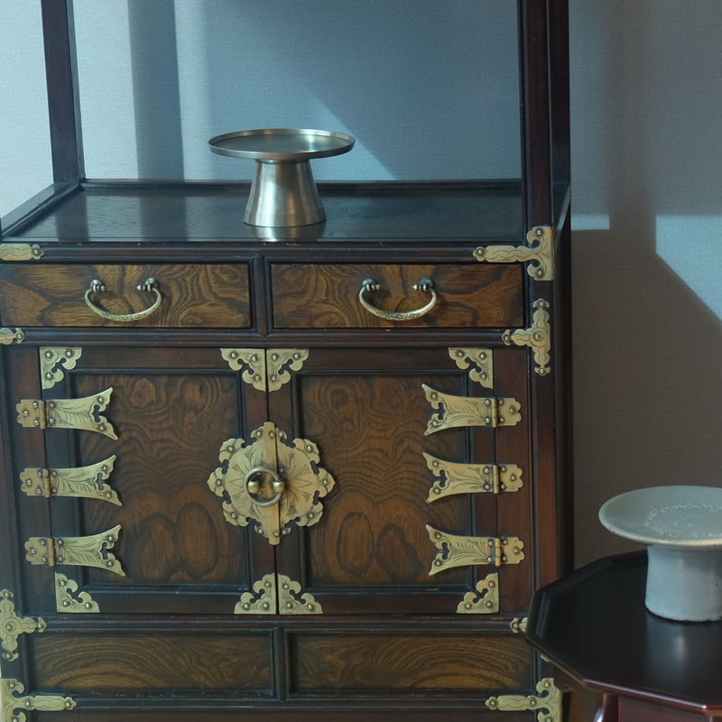 李朝 真鍮の高台皿 李氏朝鮮時代 | gallery & boutique 雪月花