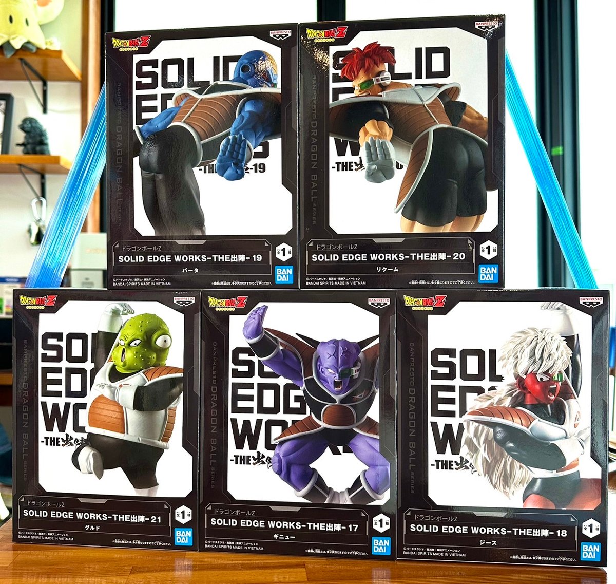初版】 ドラゴンボールZ ギニュー特戦隊 5種コンプリートセット