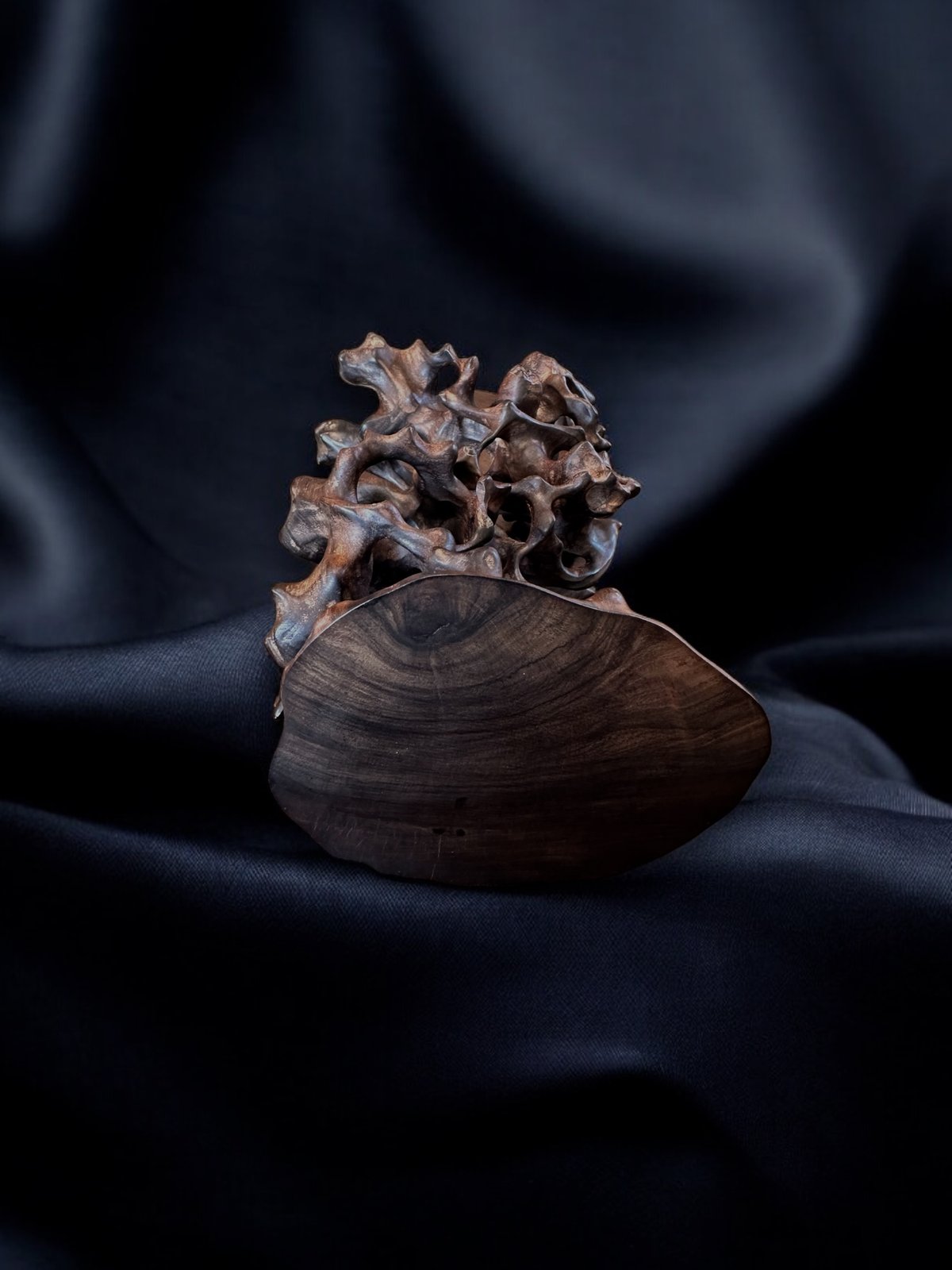 希少‼️根本、天然木、卓、飾台、花台、香炉台、日本式昭和レトロ根卓