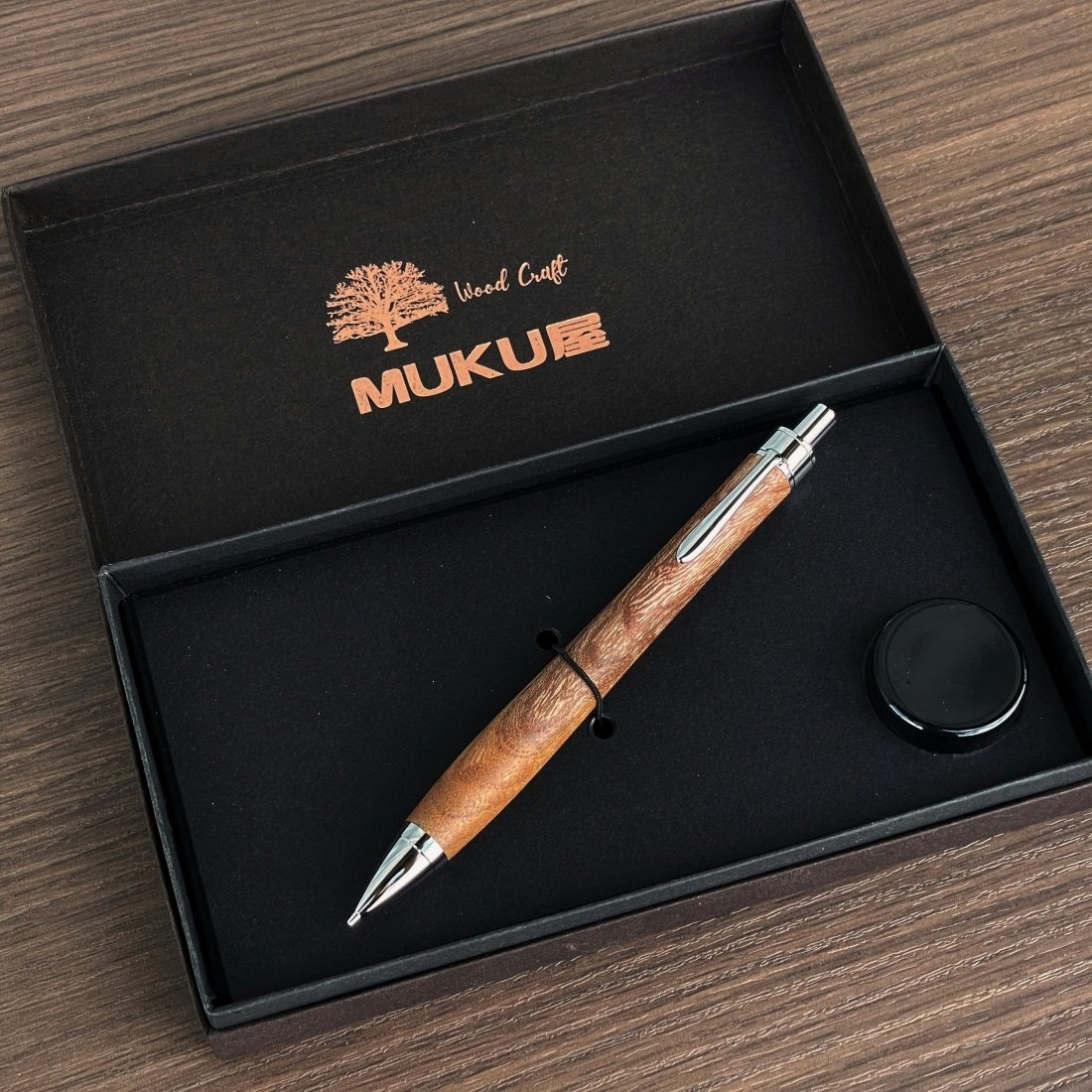 ボナンペン欅真鍮金具シャープペンシル0.5mm 新品