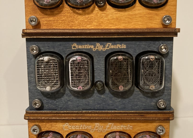 ニキシー管時計 IN-12 4チューブ | Nixie Tube+