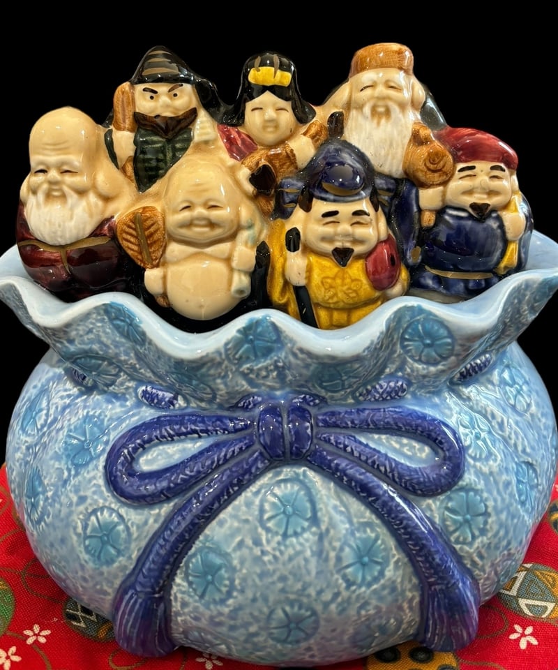 七福神 貯金箱 大黒 恵比寿 布袋 弁財天 毘沙門天 福禄寿 縁起物 開運