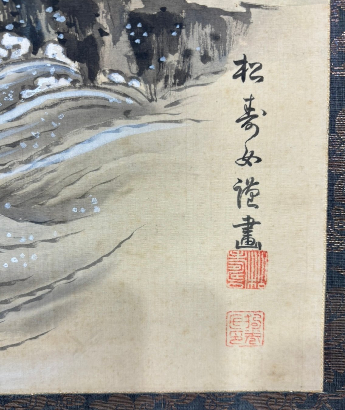 掛け軸トンボ骨董品古美術美術品レトロ