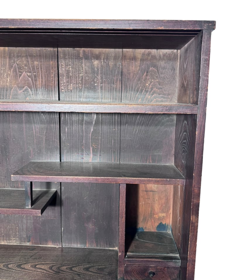 茶箪笥 和タンス 和風キャビネット 飾り棚 収納棚 木製 ラック 和家具