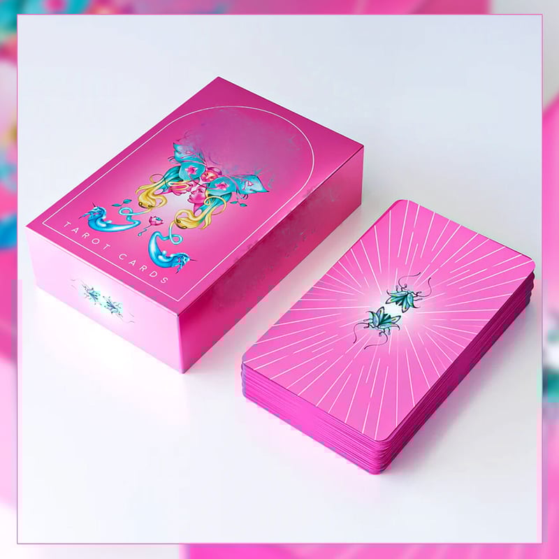 Zeke's Arcana Colourful Unique Tarot Card Deck【