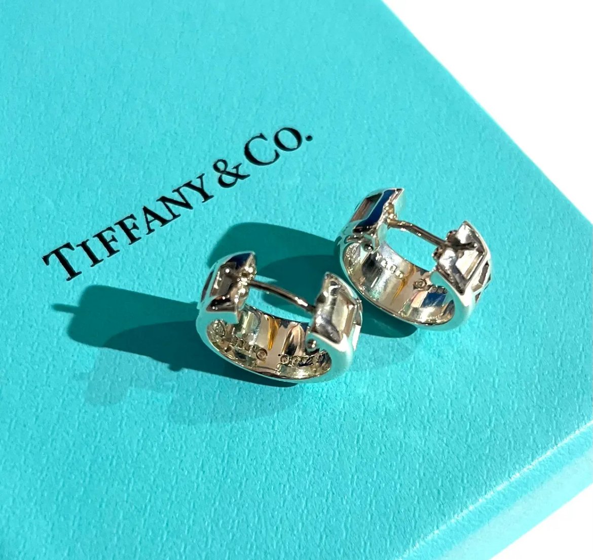 ティファニー アトラス フープ ピアス 925 PX4fe TIFFANY&CO.】1884