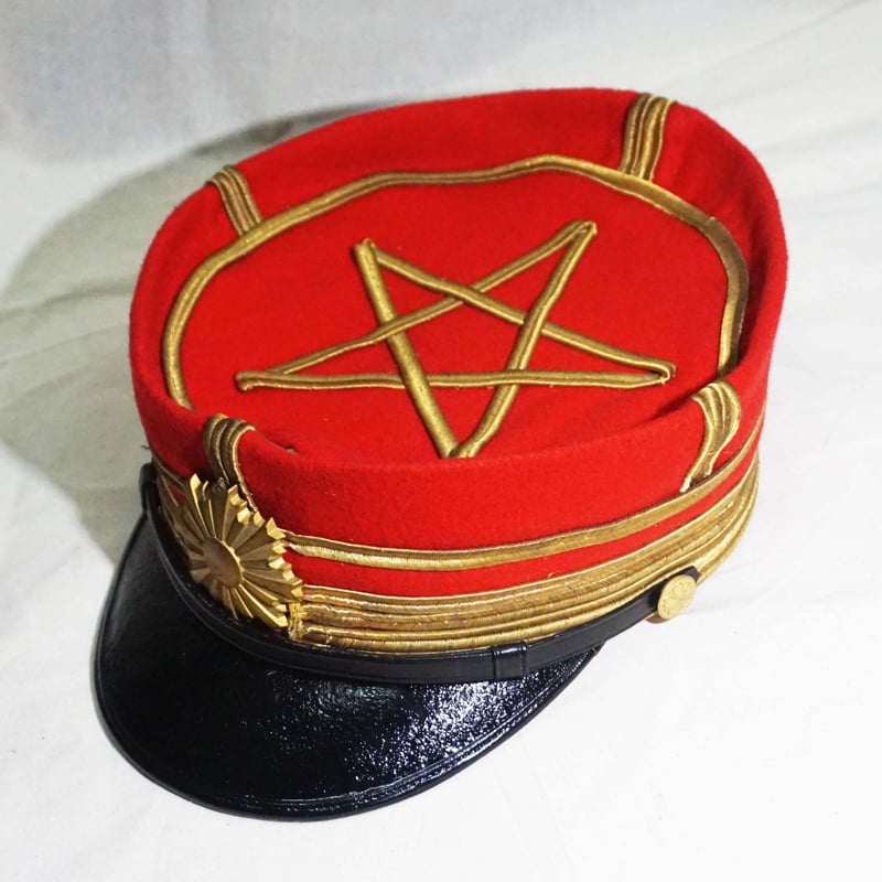 大日本帝国陸軍 将校 軍帽 正帽 帽子 大日本帝国陸軍将校軍帽正