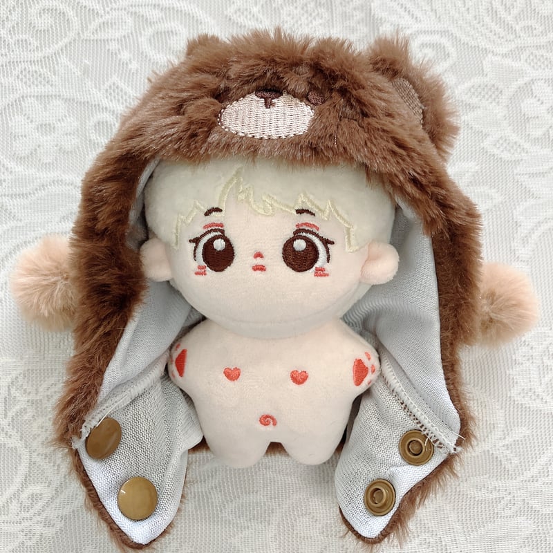 ぬい服】ぬいぐるみ用着ぐるみ(くま・パンダ)/10cm用【推し活グッズ