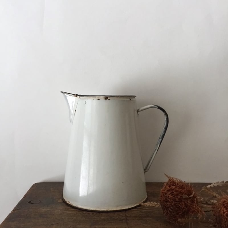 enamel jug / アンティークエナメルジャグ ホーロージャグ | cocon