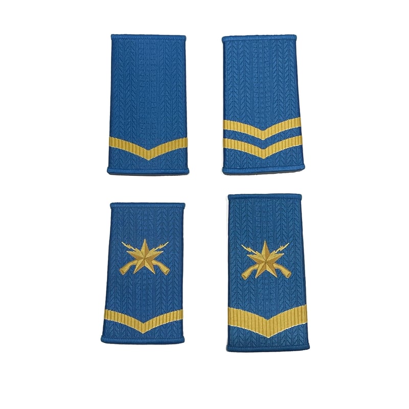 99式空軍】中国人民解放軍 筒型肩章 階級章 | 大星海公司