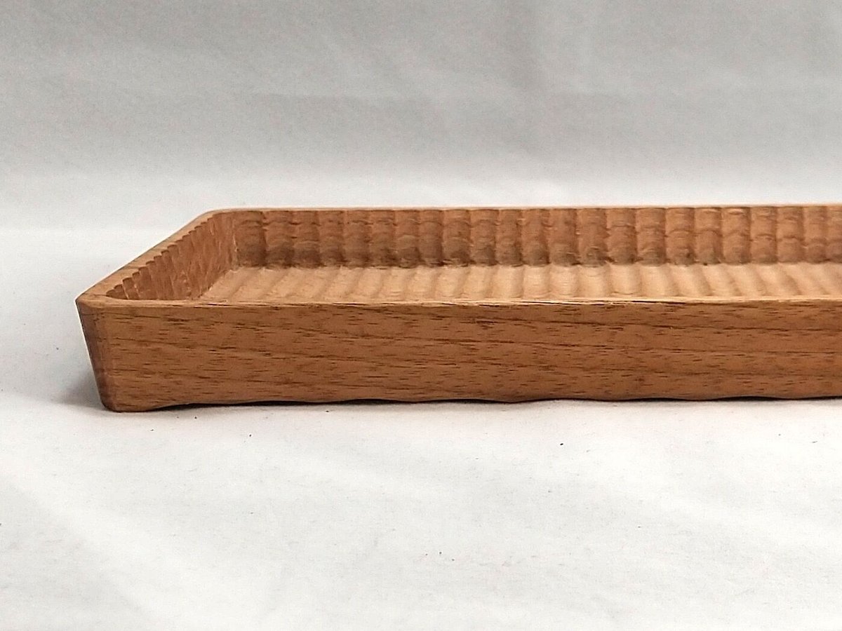 予約商品】我谷盆 #152 胡桃 21×15×2.5cm ナチュラル No255 | 明野の