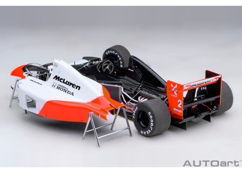 AUTOart 1/18 マクラーレン ホンダ MP4/6 日本GP 1991年 #2 （ゲル