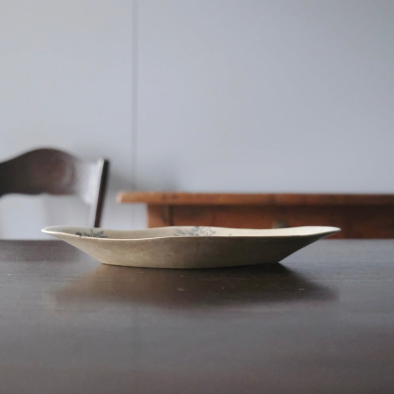 Longwy ロンウィ ラヴィエ Mignon 花鳥 フランス アンティーク 0501854