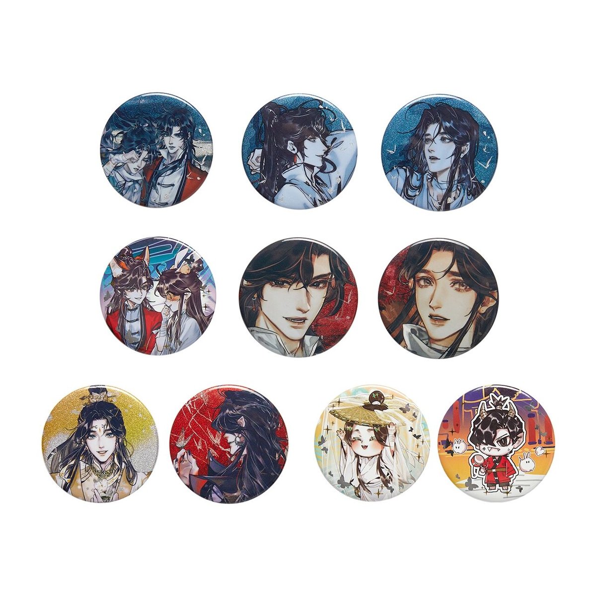 天官賜福 くじ引き堂 オンラインくじ 缶バッジ まとめ売り アニメ「天