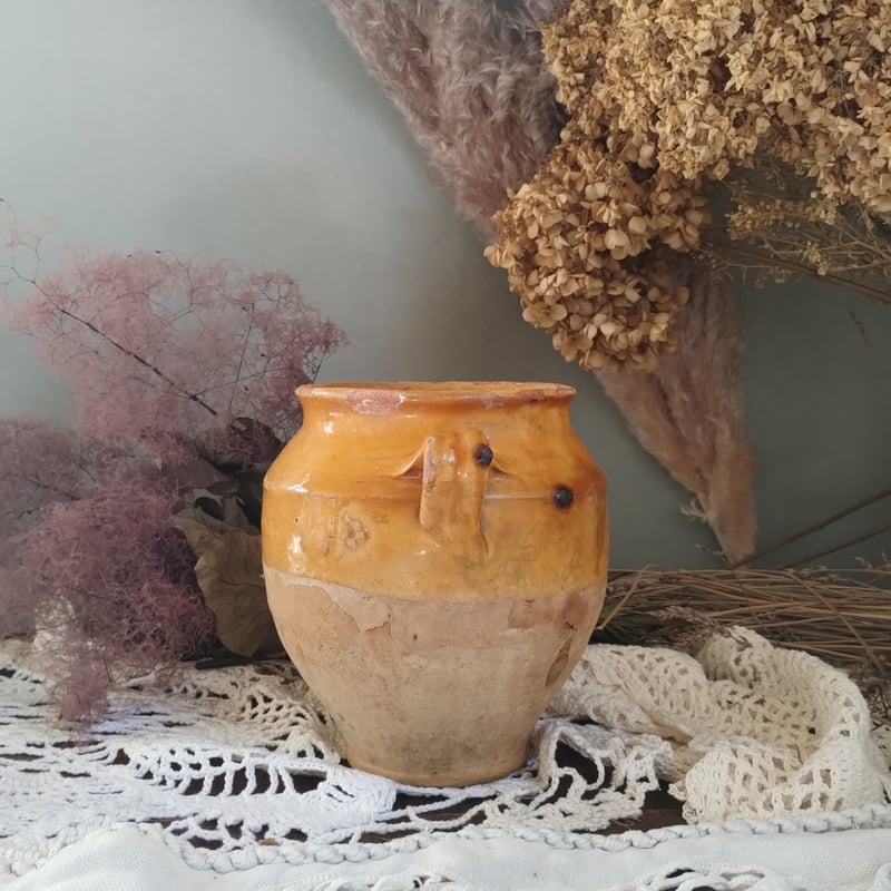 ヴィンテージ 南仏 陶器鉢 骨董品 テラコッタ ヨーロッパ インテリア