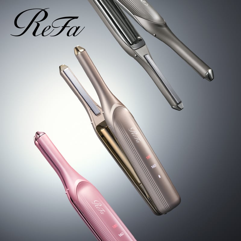 ReFa フィンガーヘアアイロン ローズゴールド 【公式通販】