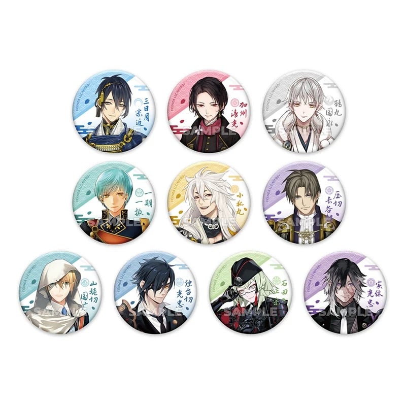 刀剣乱舞ONLINE × 星河動漫】中国限定発売 通常絵 トレーディング 缶