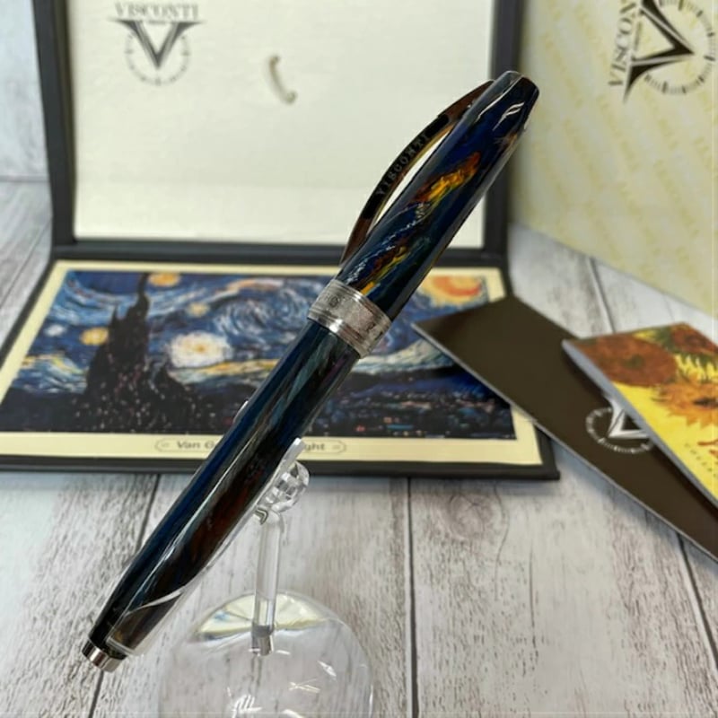 VISCONTI】Van Gogh STARRY NIGHT/ヴァン・ゴッホ 星月夜 万年筆