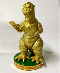 ガメラ生誕60周年【ガメラ三輪車】ゴールドカラー雪の結晶ペンダント