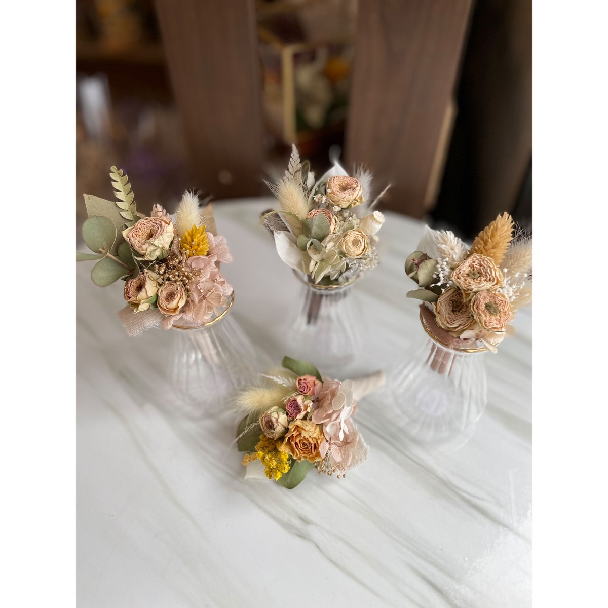 カネコイサオ お花コサージュ2個set カネコイサオ フラワーブーケ