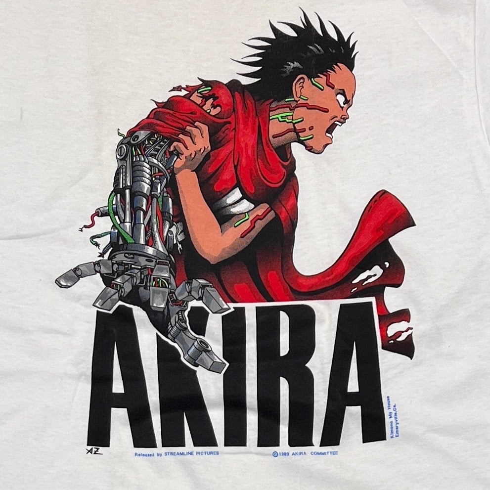 AKIRA TETSUO ARM WHITE FRUIT OF THE LOOM MEDIUM