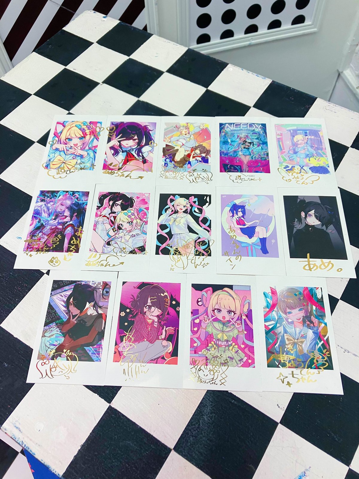 n.SSign カズタ サイン入りポラ トレカ チェキ n.SSign カズタ サイン