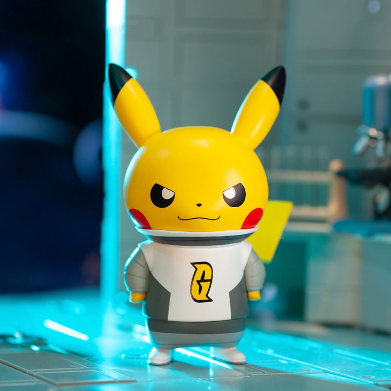 ポケモン団員ごっこピカチュウ コレクション 全7種 箱凹みあり(中国