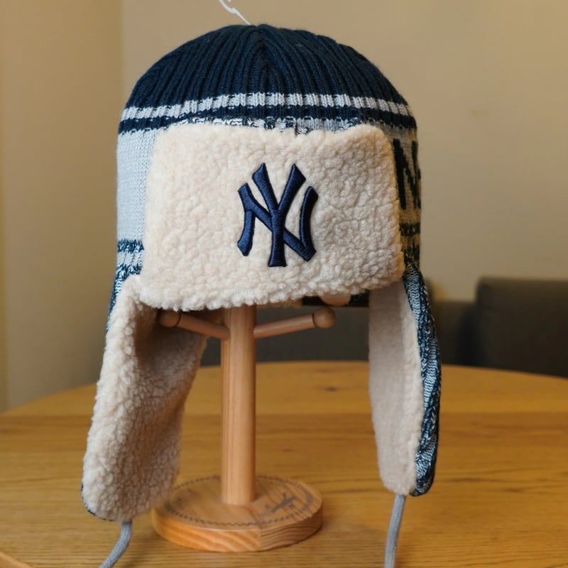 NEWERA・ニューエラ ニット トラッパー MLB Knit Trapper ニューヨーク