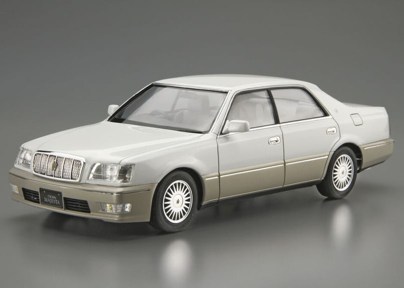 アオシマ 1/24 ザ・モデルカー No.151 トヨタ UZS151 クラウン