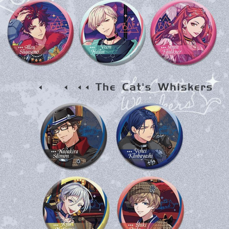 paradox Live パラライ 3周年 缶バッジ ロクタ 1Nm8 21 paradox Live