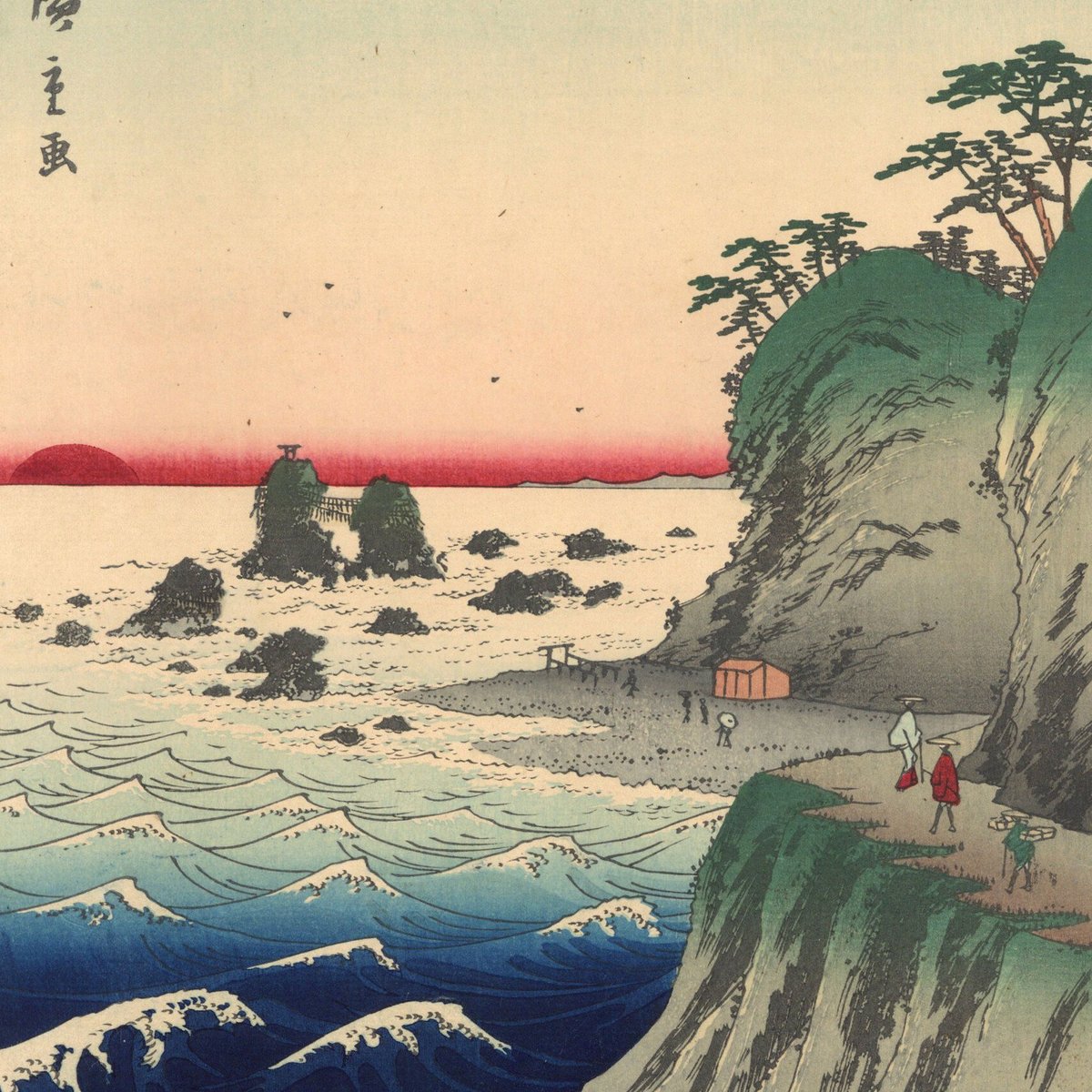 実家の蔵出し品古伊万里貴重浮き彫り青海波旧日本地図の図珍しい五枚組