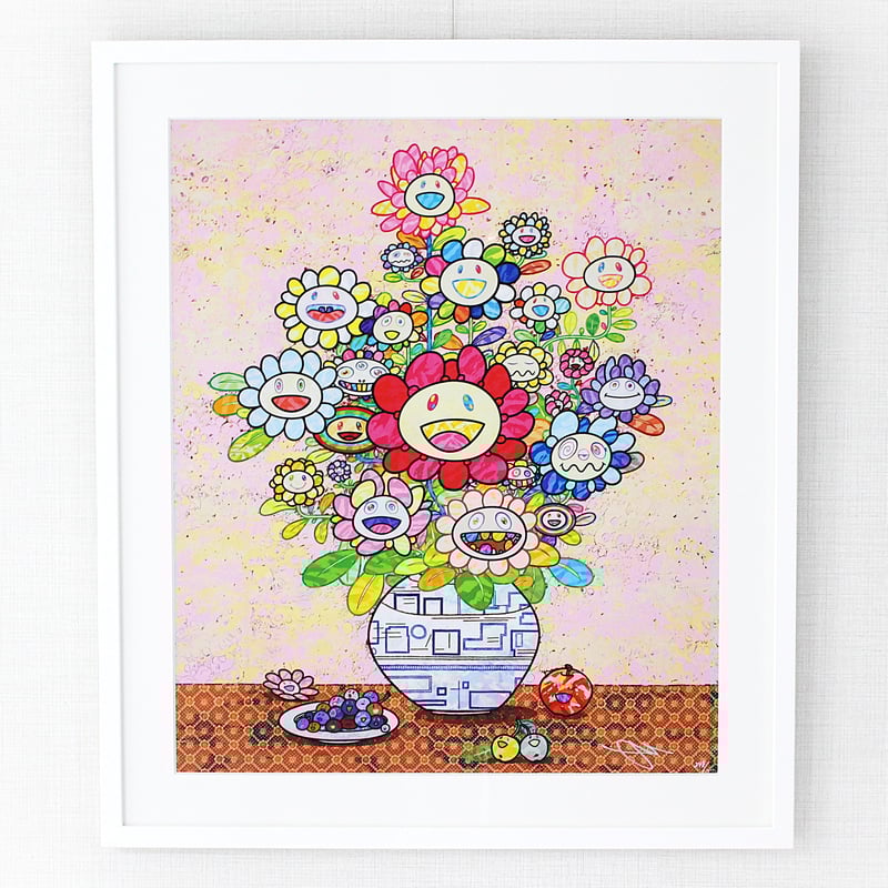 ザオウーキーのお花の絵へのあこがれ 村上隆 「ザオウーキーのお花の絵へ