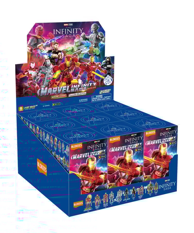 MARVEL INFINITY SAGA 第4弾 9個入り1BOX ［Blokees］ | W